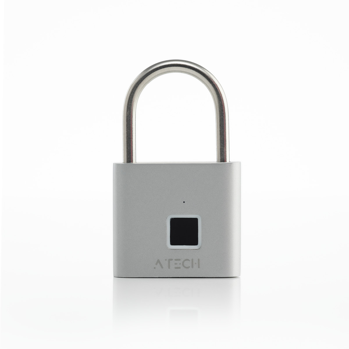 מנעול תלייה חכם טביעת אצבע דגם ATLock-Q32(S) מבית ATech