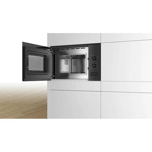מיקרוגל בנוי 20 ליטר Bosch BFL520MB0 שחור