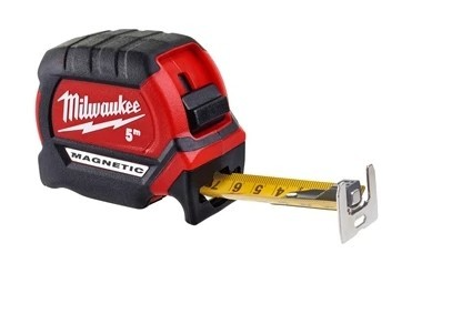 מטר מדידה 10 מטר דו צדדי מגנטי MILWAUKEE