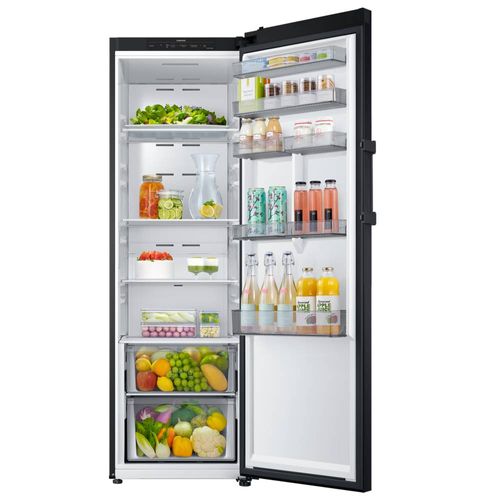 מקרר ללא מקפיא 387 ליטר Samsung Bespoke RR39C7650-WH זכוכית לבן פנינה