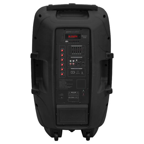 בידורית 300W עם 2 מיקרופונים אלחוטיים Pure Acoustics PMW-3012