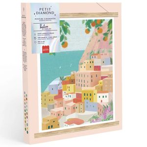 יצירה לגדולים - שיבוץ אבני חן - Diamond paiting- Positano La Petite Epicerie