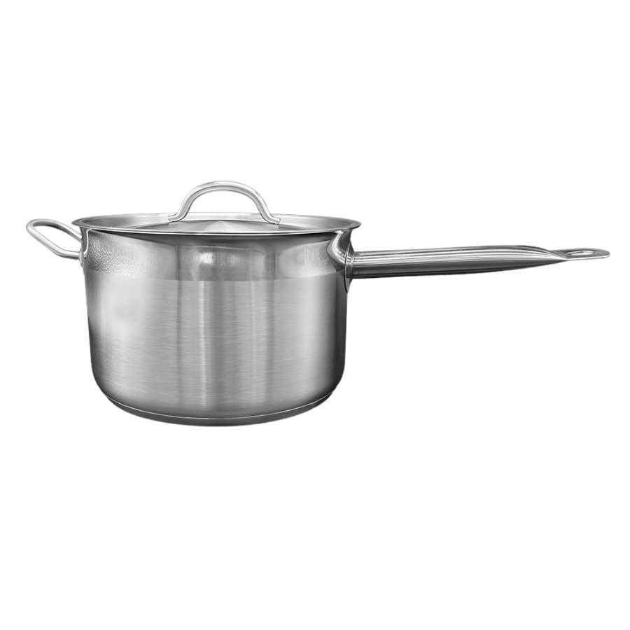 קלחת נירוסטה עם מכסה 16*6 ס"מ 1.5 ליטר 021808 Y.C