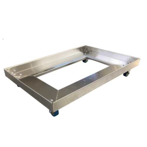 עגלה אלומניום לארגזי תפיחה 60*40 ס