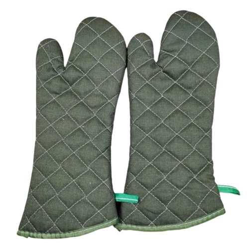 זוג כפפות תנור מבד 42*16 ס