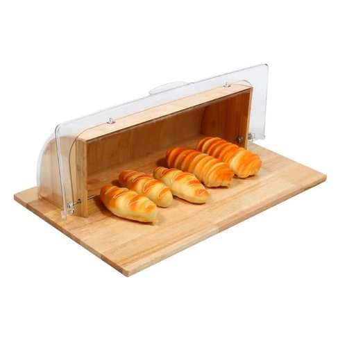 קופסא עץ עם מכסה רול טופ אקריל 60*40 ס