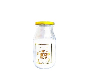 נר בתוך בקבוק זכוכית