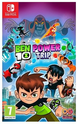 NINTENDO SWITCH BEN 10 POWER TRIP CODE IN A BOX נינטנדו