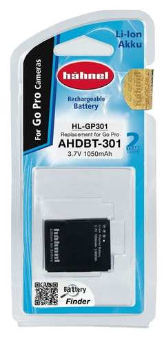 סוללה נטענת למצלמת Go Pro חלופית ל Go Pro AHDBT-301