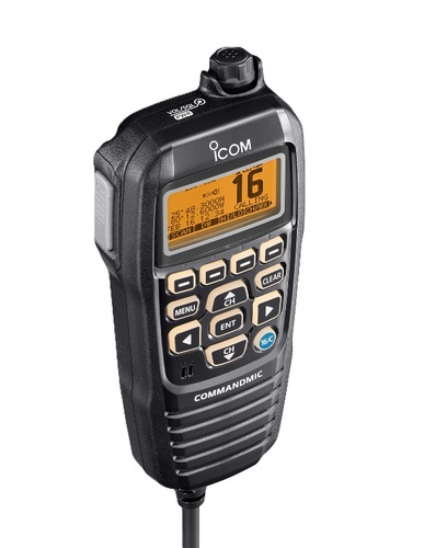 מד ידני Icom IC-HM195B – מבט צד של היחידה