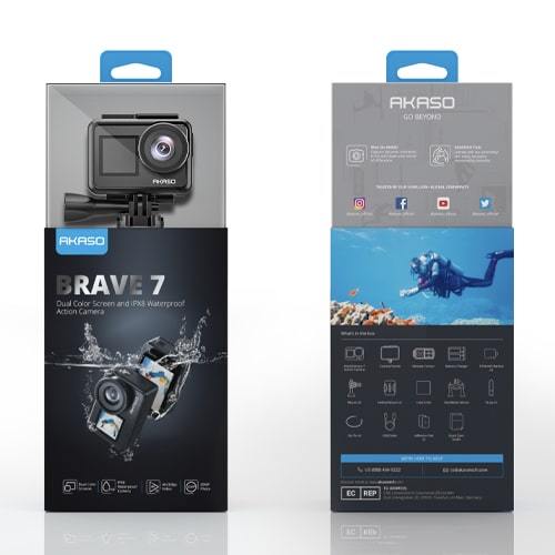 מצלמת אקסטרים Akaso Brave 7
