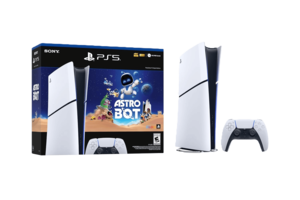 קונסולת משחק Sony PlayStation 5 Slim 1TB Digital Edition + AstroBot, אחריות יבואן רשמי על ידי ישפאר