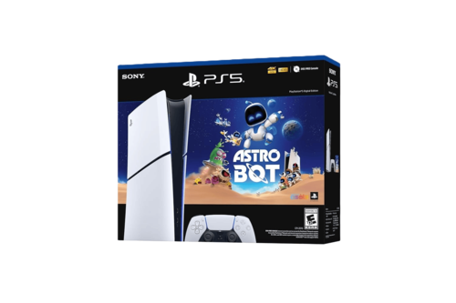 קונסולת משחק Sony PlayStation 5 Slim 1TB Digital Edition + AstroBot, אחריות יבואן רשמי על ידי ישפאר