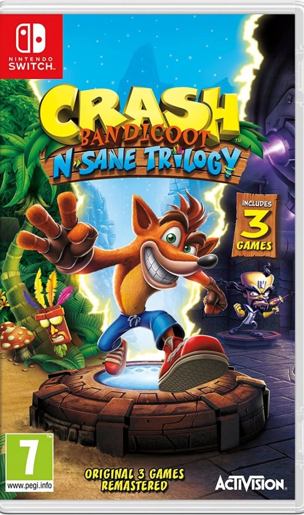 Crash Bandicoot Trilogy Switch