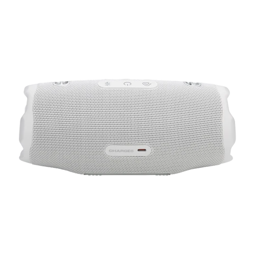 רמקול בלוטות’ JBL Charge 6 בצבע לבן – תמונת תקריב