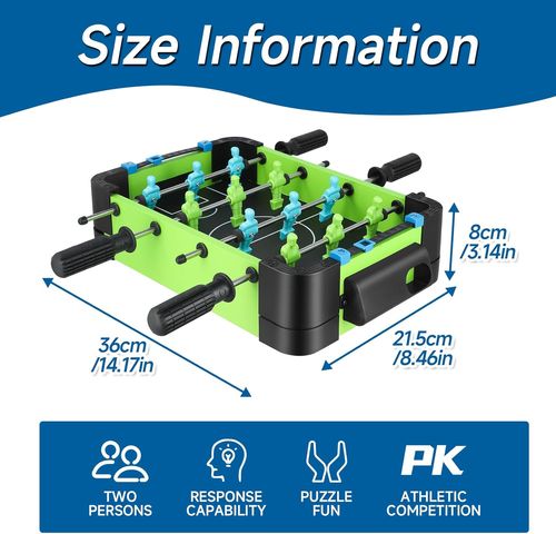 שולחן כדורגל מיני מעץ