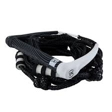 ידית וחבל מקצועי לוויקסרף שחור סילקון - RONIX BUNGEE