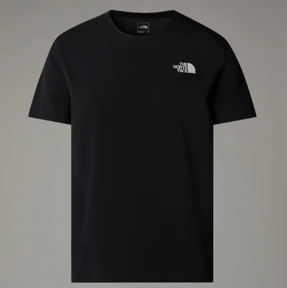 חולצת טי קצרה גברים Lightning Alpine   מבית דה נורט פייס THE NORTH FACE שחור