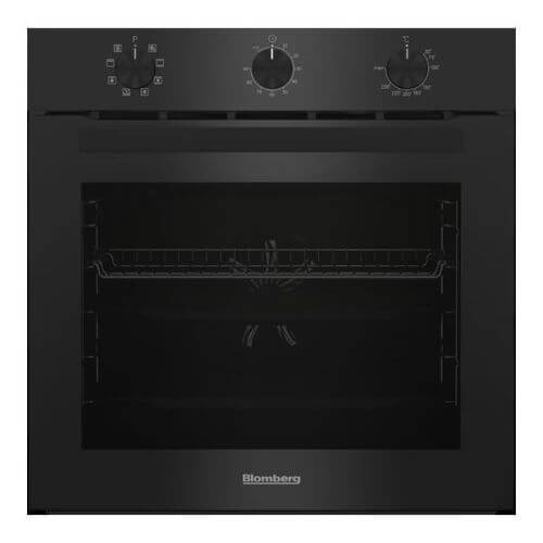 תנור בנוי 72 ליטר Blomberg ROEN8005BIL זכוכית שחורה בלומברג