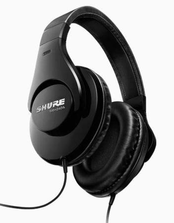 אוזניות SRH240A-איכות שמע מקצועית מבית SHURE