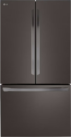 מקרר 3 דלתות מקפיא תחתון 750 ליטר LG GR-B278SE עם התקן שבת מובנה - גימור נירוסטה מושחרת 