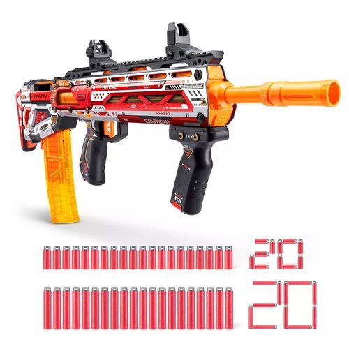 רובה חיצי ספוג טווח מוגדל LONGSHOT עד 43 מ' מסדרת PRO עם 20 חיצים רגילים ו 20 קצרים