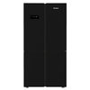 מקרר 4 דלתות Blomberg KQD1644GB כולל התקן שבת ומייצר קרח - גימור זכוכית שחורה אחריות ע"י היבואן הרשמי