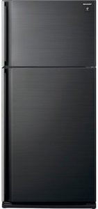 מקרר מקפיא עליון 587 ליטר נטו SJ-3850-BK Sharp עם התקן שבת מובנה - גימור שחור 