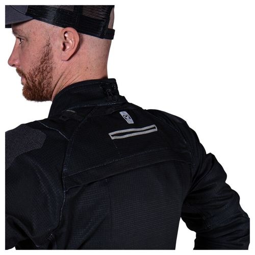 מעיל אדונצ'ר ראלי ליט שחור - LEATT ADV RALLY JACKET 5.5 