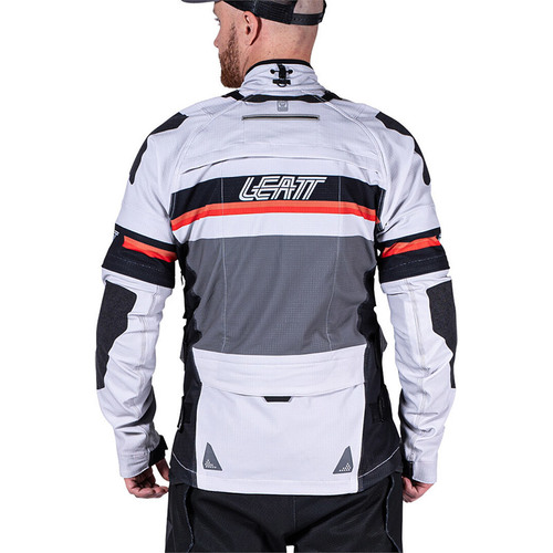 מעיל אדונצ'ר ראלי ליט אפור - LEATT ADV RALLY JACKET 5.5 