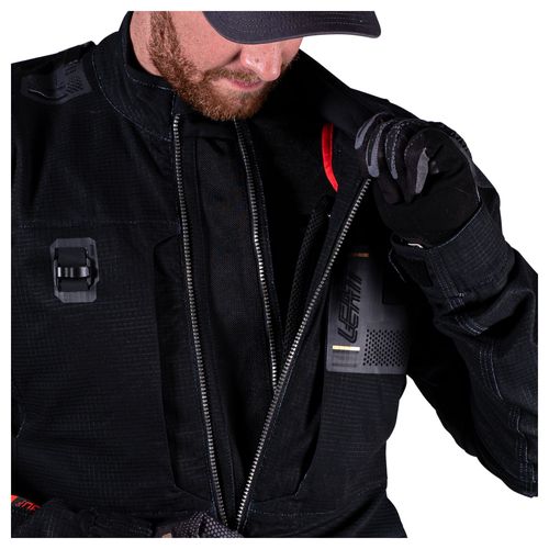 מעיל אדונצ'ר ראלי ליט אפור - LEATT ADV RALLY JACKET 5.5 