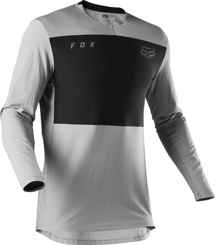 חולצת רכיבה פוקס LEGION אפור / שחור - FOX LEGION JERSEY
