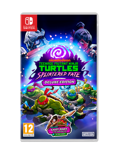 TEENAGE MUTANT NINJA TURTLES SPLINTERED FATE DELUXE EDITION NINTENDO SWITCH