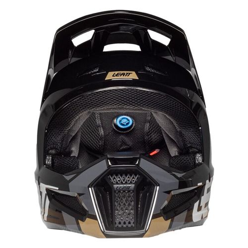  קסדת ליט שחור / זהב - LEATT MOTO 2.5 V25 