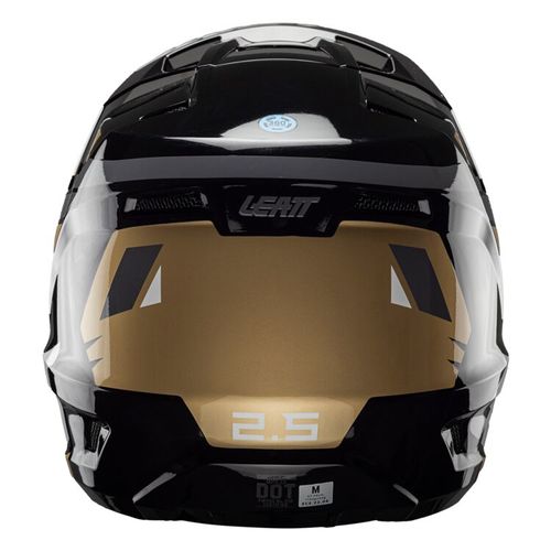  קסדת ליט שחור / זהב - LEATT MOTO 2.5 V25 