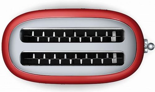 מצנם לשתי פרוסות, צבע אדום,מסדרת 50’s Retro Styleמבית SMEG דגם TSF01RDEU במלאי!!!