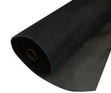 רשת פיבר נגד יתושים ומזיקים לחלונות - 1.2X30 מטר (36 מ"ר בגליל) - שחורה