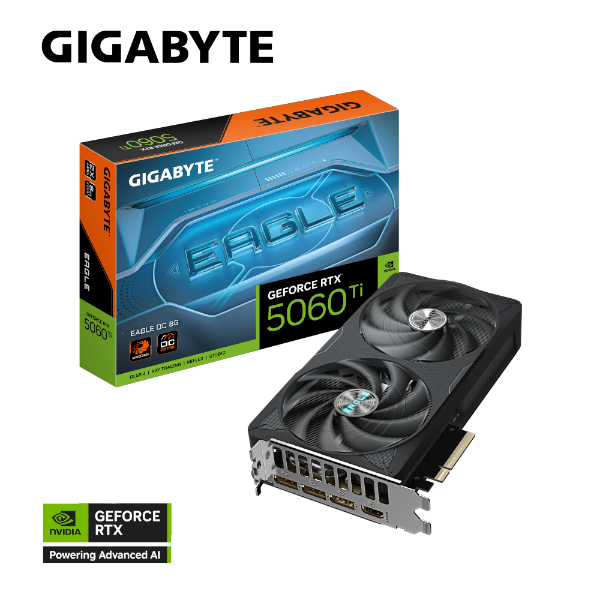 כרטיס מסך GIGABYTE GEFORCE 5060 TI EAGLE OC 8GB