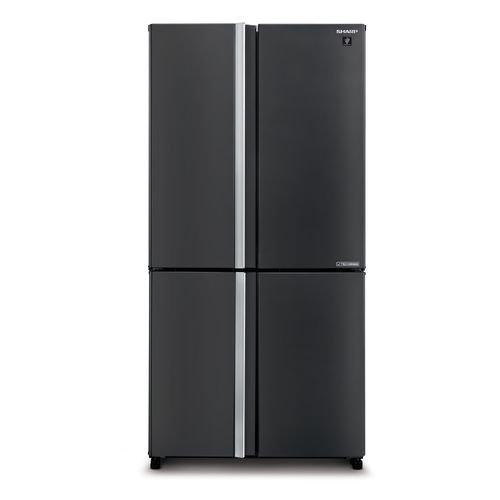 מקרר 4 דלתות מקפיא תחתון – 610 ליטר Sharp שארפ SJ-9270-SL נירוסטה מושחרת כולל ICE MAKER - יבואן רישמי!!!