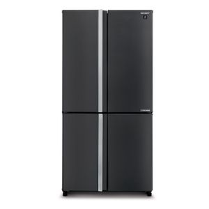 מקרר 4 דלתות מקפיא תחתון – 610 ליטר Sharp שארפ SJ-9270-SL נירוסטה מושחרת כולל ICE MAKER - יבואן רישמי!!!