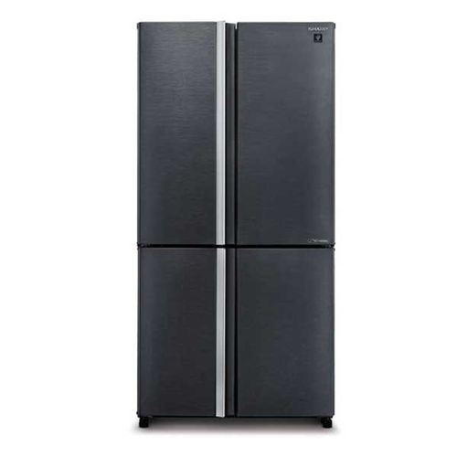 מקרר 4 דלתות  מבית SHARP שארפ דגם SJ8950BK שחור נובמבר SALE !!!