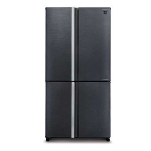 מקרר 4 דלתות  מבית SHARP שארפ דגם SJ8950BK שחור נובמבר SALE !!!