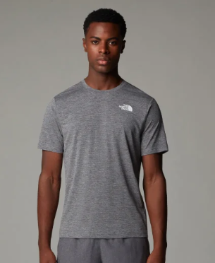 חולצת טי קצרה גברים MEN'S 24/7  THE NORTH FACE אפור