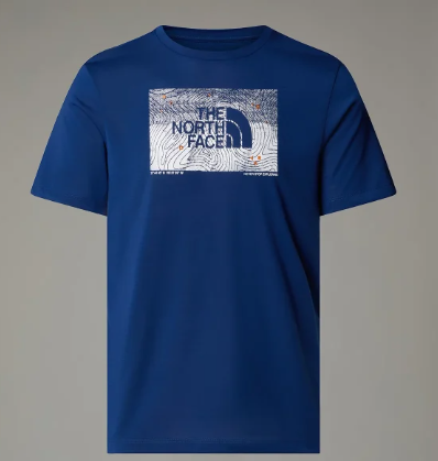 חולצת טי קצרה גברים FOUNDATION מבית דה נורט פייס THE NORTH FACE
