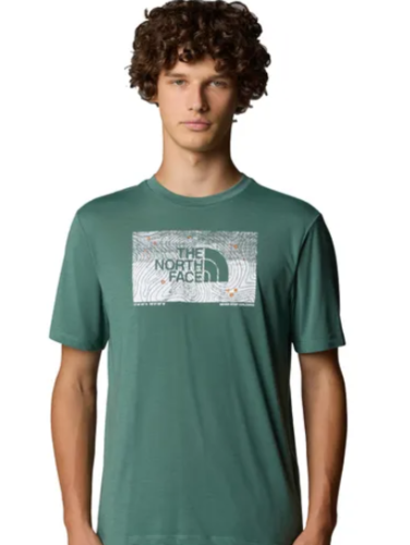 חולצת טי קצרה גברים FOUNDATION מבית דה נורט פייס THE NORTH FACE