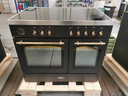 תנור כפול משולב אינדוקציה 5 אזורים 90 ס