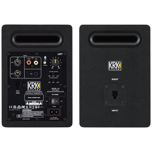 זוית נוספת KRK Kreate 3 Two-Way Studio Reference Monitor Pair