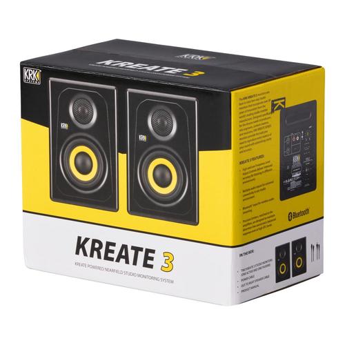 זוית נוספת KRK Kreate 3 Two-Way Studio Reference Monitor Pair