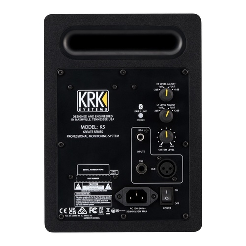 זוית נוספת KRK Kreate 5 Two-Way Studio Reference Monitor