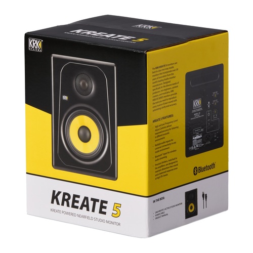 זוית נוספת KRK Kreate 5 Two-Way Studio Reference Monitor